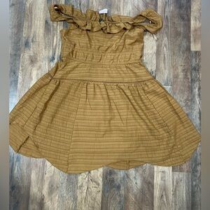 Wild Fable Brown Kids Casual Dress